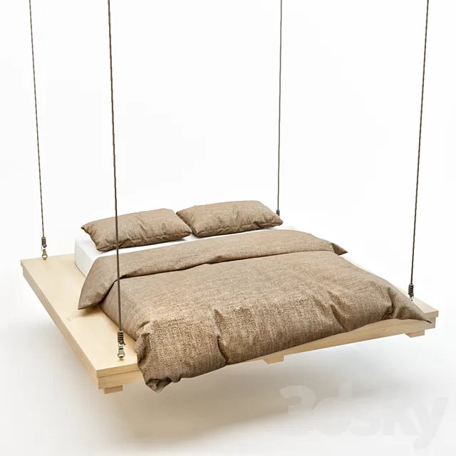 Suspended bed 3DModel