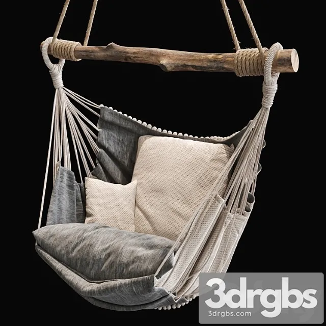 Suspended chair 2 2 3D Model Free