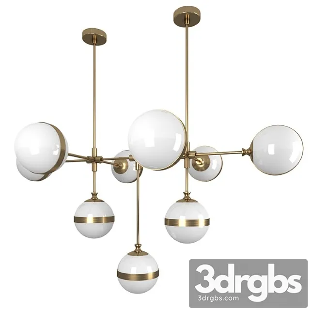 Suspended chandelier lightstar globo 813191 3D Model Free