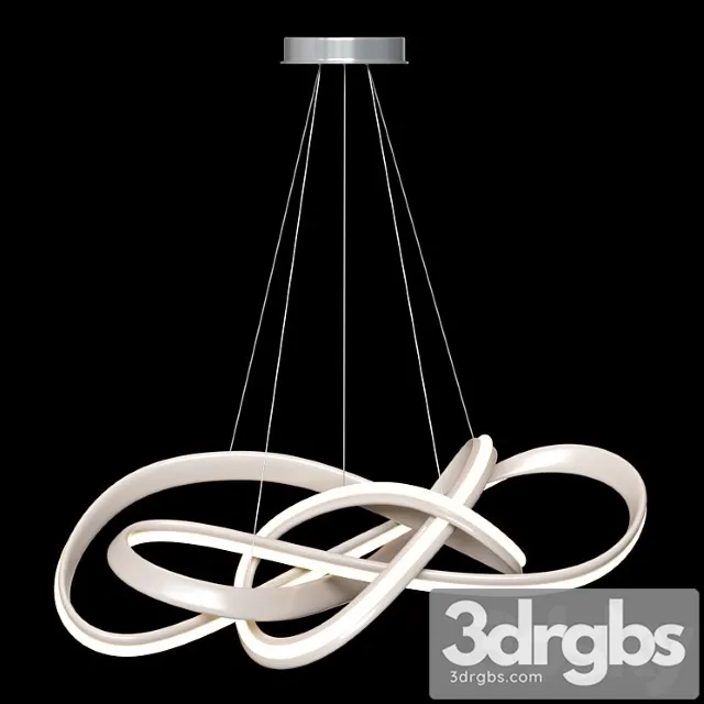 Suspended chandelier st-luce 3D Model Free