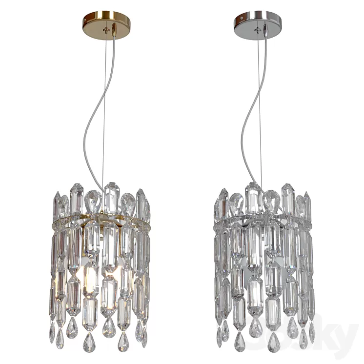 Suspended chandeliers Stilfort Legacy 2158/05/08P 2158/09/02P 3D Model