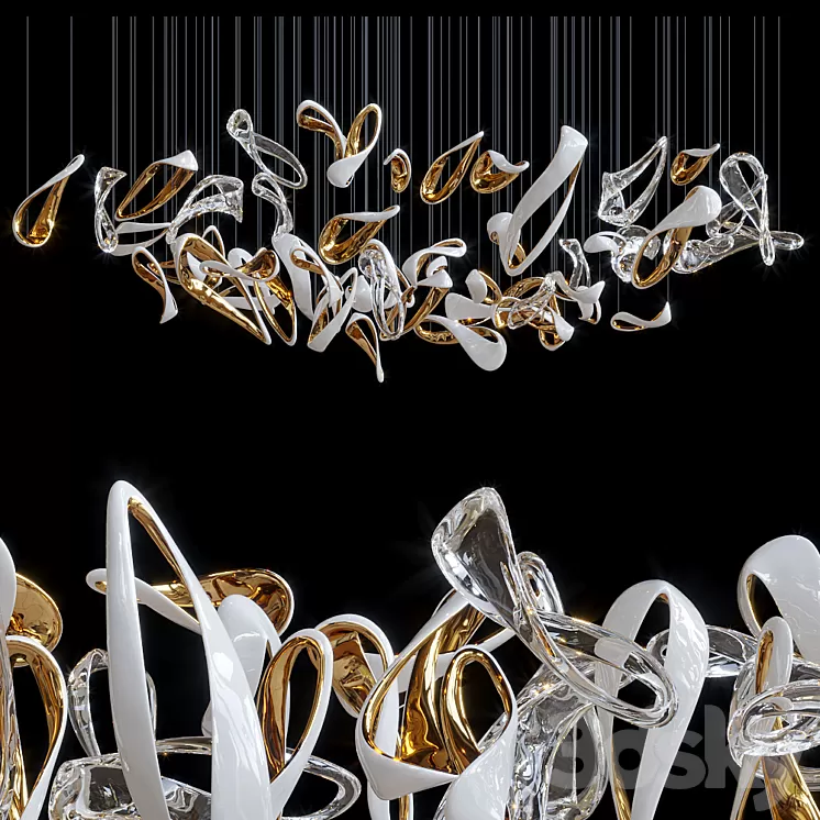 Suspended installation Vargov Design - Infinity 3D Model Free