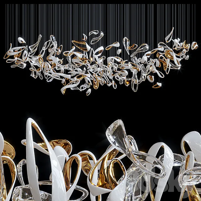 Suspended installation Vargov Design - Infinity 3DModel