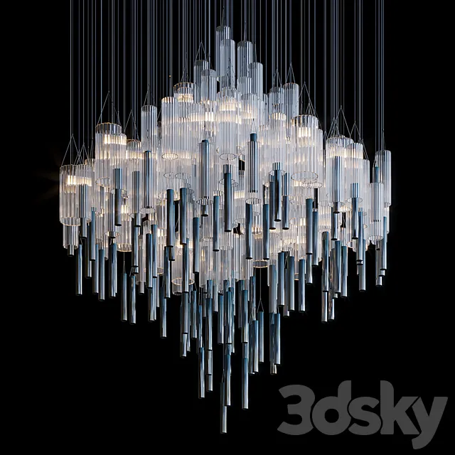 Suspended installation Vargov Design - Reflex 3D Model