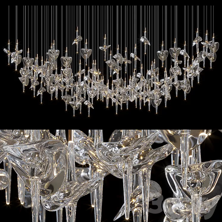 Suspended installation Vargov Design – Spritz 3D Model