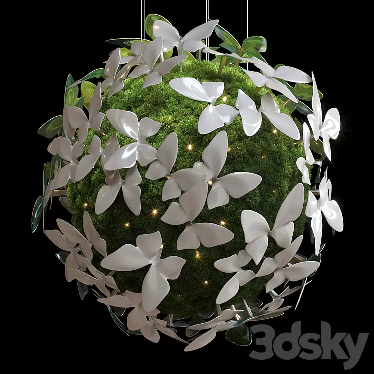 Suspended phytomodule - Vargov Design 3D Model Free