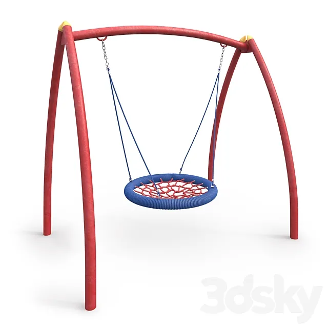 Suspended swing nest 3DModel