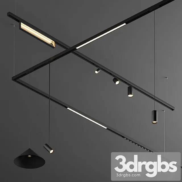suspended system 3D Model Free