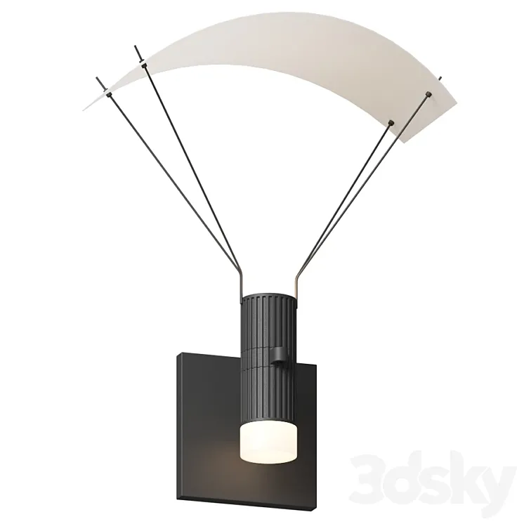 Suspenders Parachute by Robert Sonneman 3D Model Free