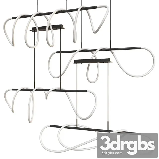 Suspension Arte Lamp Klimt 3D Model Free