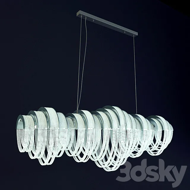 Suspension Crystal Lux CITY LIGHTS SP7 3D Model