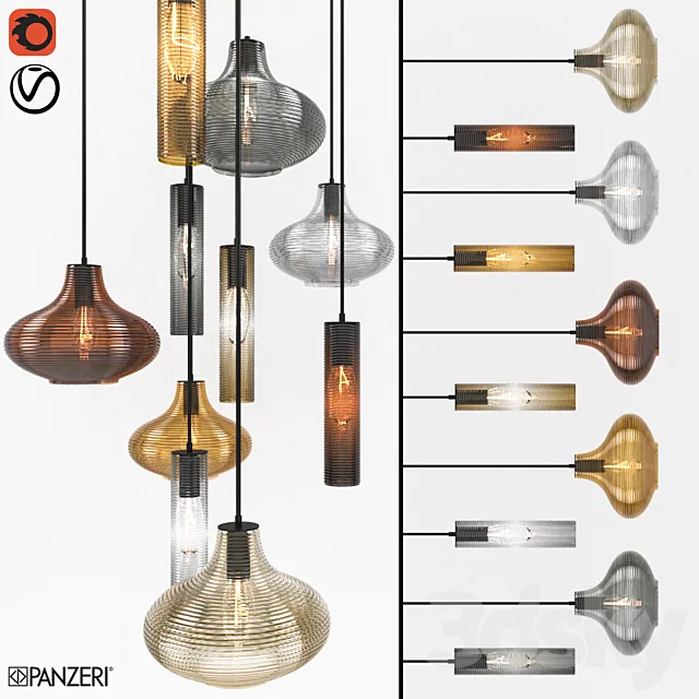 Suspension EMMA Panzeri 3DModel