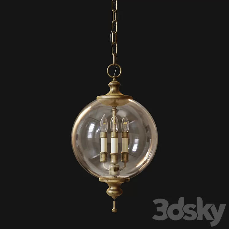 Suspension Feiss Argento FE / ARGENTO / P 3D Model