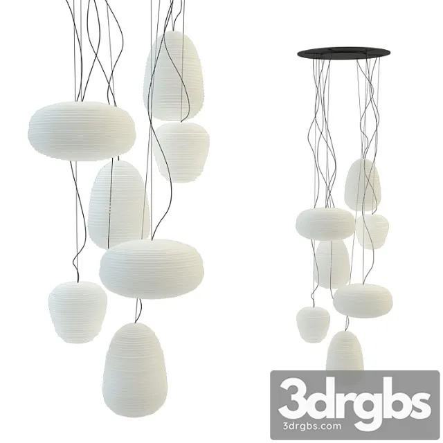 Suspension fixture foscarini rituals 3 multi sospensione 3D Model Free
