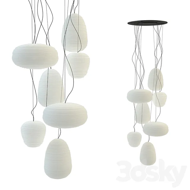 Suspension fixture foscarini rituals 3 multi sospensione 3DModel