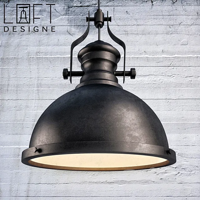 Suspension light LOFT Designe 639 model 3DModel