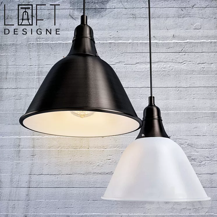Suspension light LOFT Designe 750752 model 3D Model