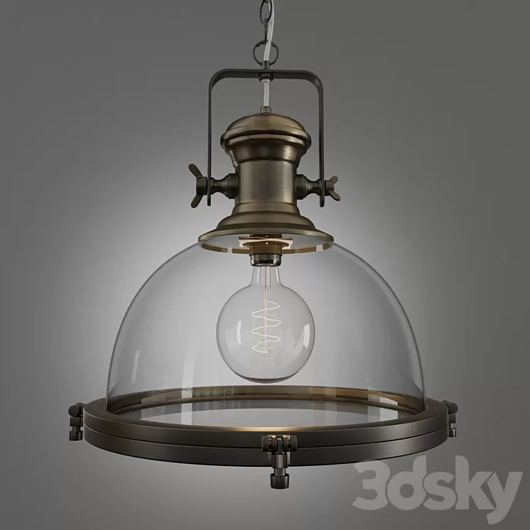 Suspension lussole lsp-9611 9612 3D Model