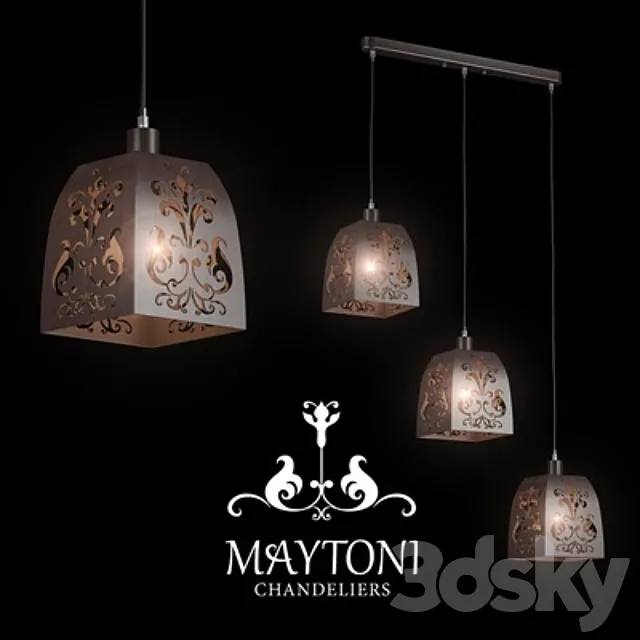 Suspension Maytoni ARM610-03-R 3DModel