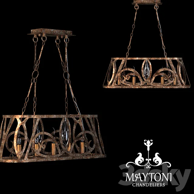 Suspension Maytoni H237-05-G 3DModel