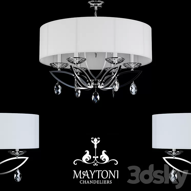 Suspension Maytoni MOD602-06-N 3D Model