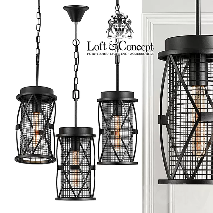 Suspension Mosquitoes Caster Pendant 3D Model