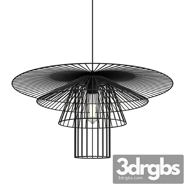 Suspension Papillon Filaire Machaon 3D Model Free