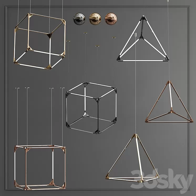 Suspension pendant 3D Model