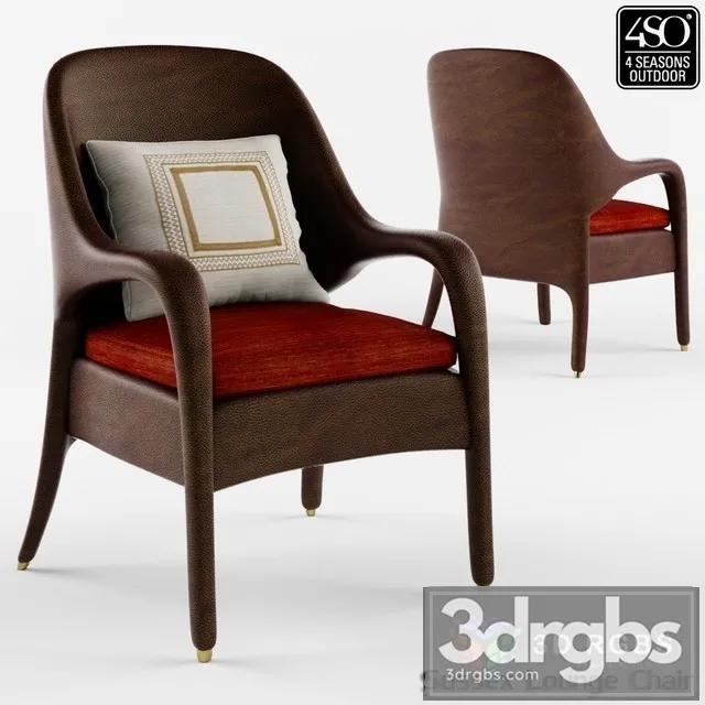 Sussex Outdoor Armchair 3D Model Free