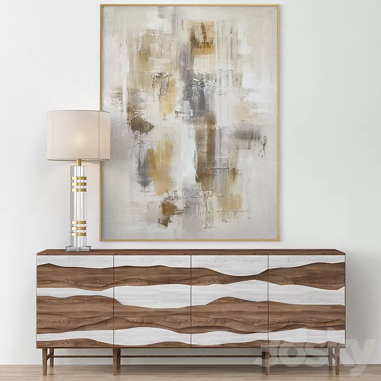 Sutton Place Sideboard - John Richard 3D Model