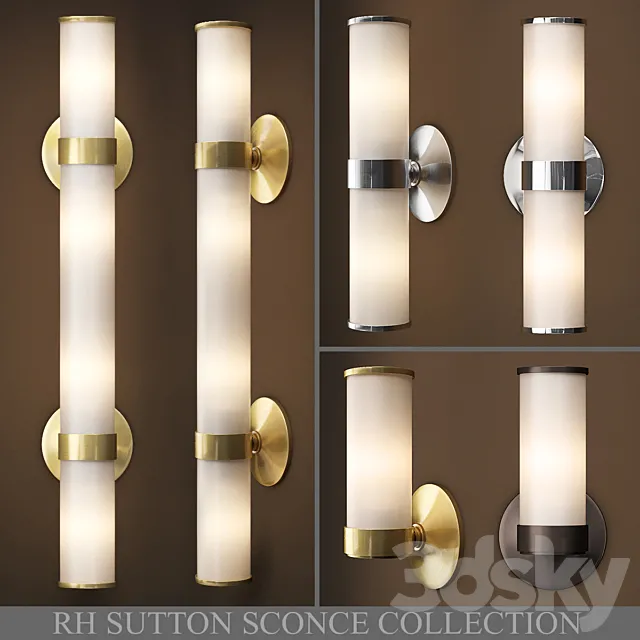 SUTTON SCONCE COLLECTION 3DModel