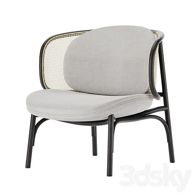 Suzenne Gebrüder Thonet Vienna Armchair 3DModel