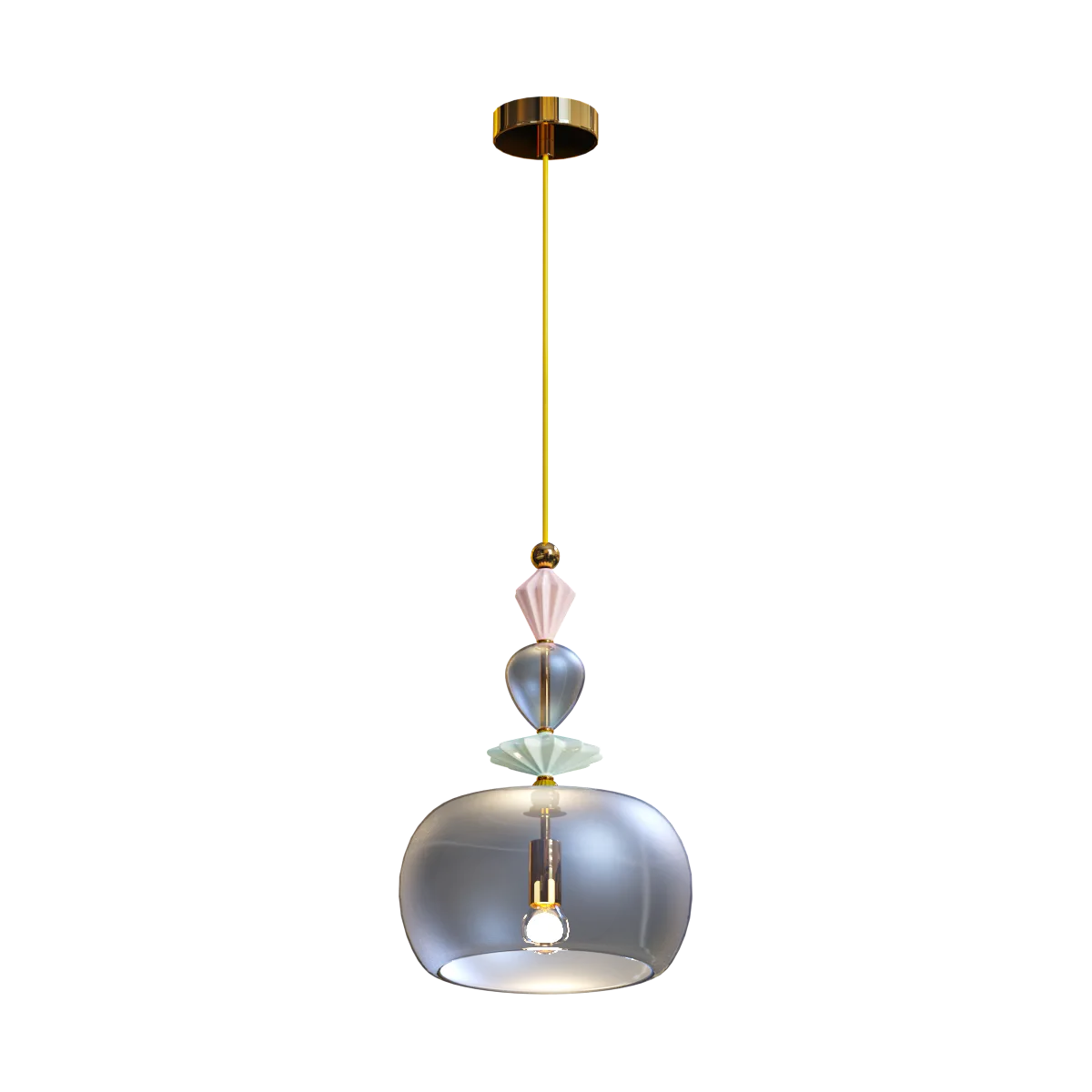 Svetilnikoff - Ceiling lamp Odeon 4855-1A 3D Model