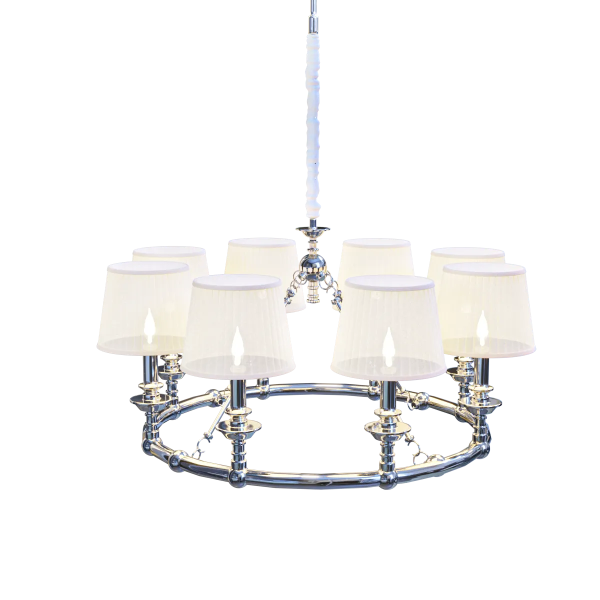 Svetilnikoff - Chandelier Newport 3108 + 1/C 3D Model