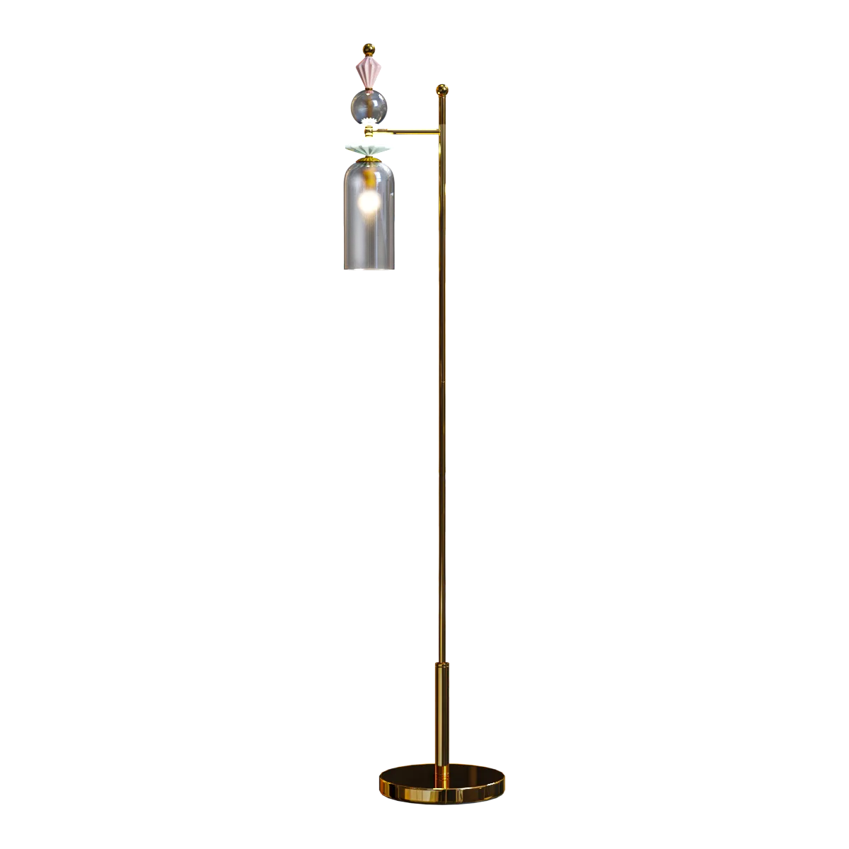 Svetilnikoff - Floor lamp Odeon 4855-1F 3D Model