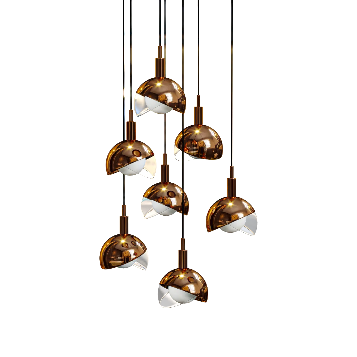 Svetilnikoff - Pendant lamp Dan Yeffet 3D Model
