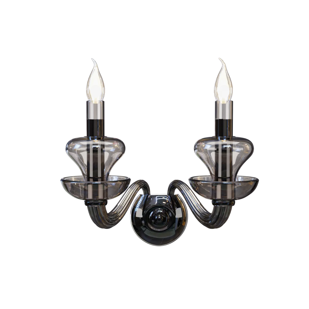 Svetilnikoff - Wall lamp Newport 1902/A Fume 3D Model