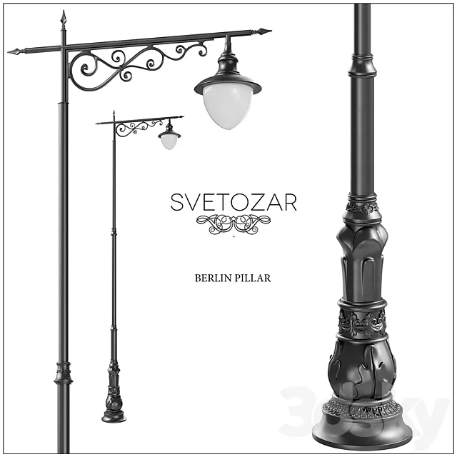 Svetozar Pillar "Berlin" 3D Model