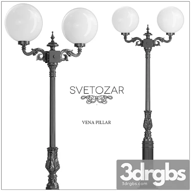 Svetozar Pillar Vena 3D Model Free