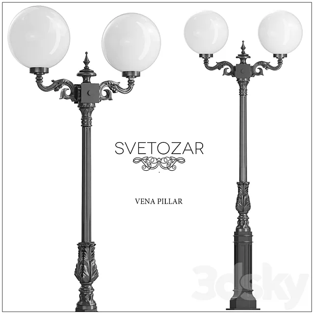 Svetozar Pillar "Vena" 3D Model
