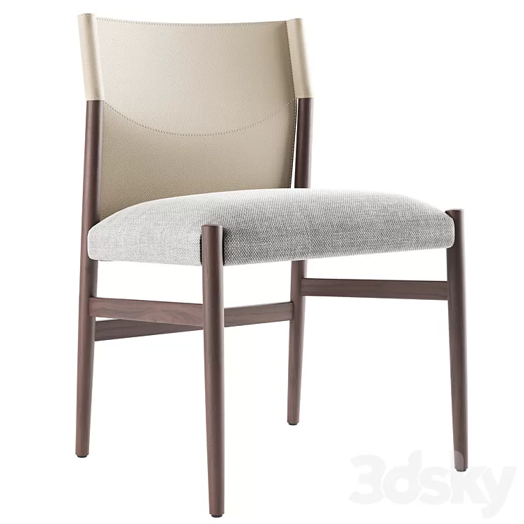 Sveva Chair By Porada 3D Model Free