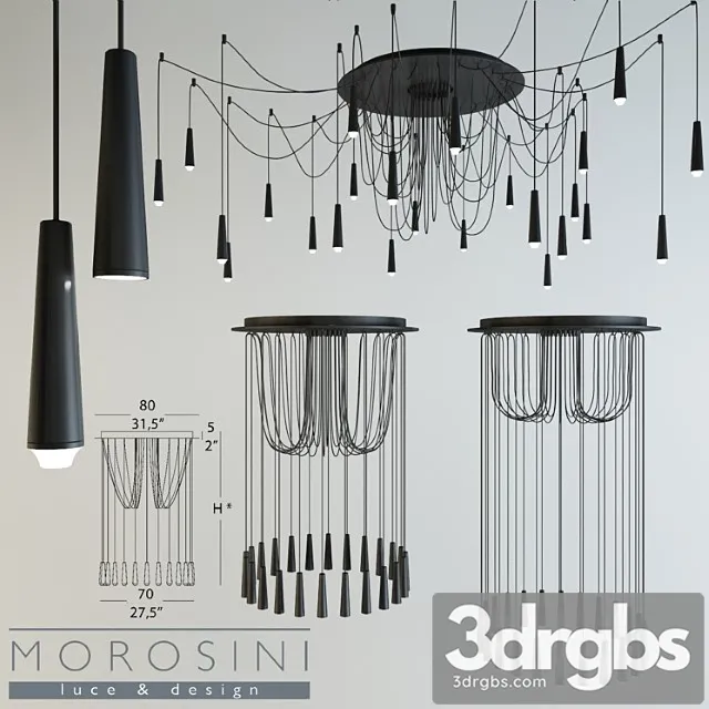 Svietil Nik Morosini Santral La24 3D Model Free