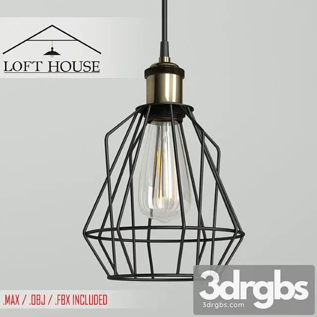 Svietil Nik Podviesnoi Loft House P 61 3D Model Free