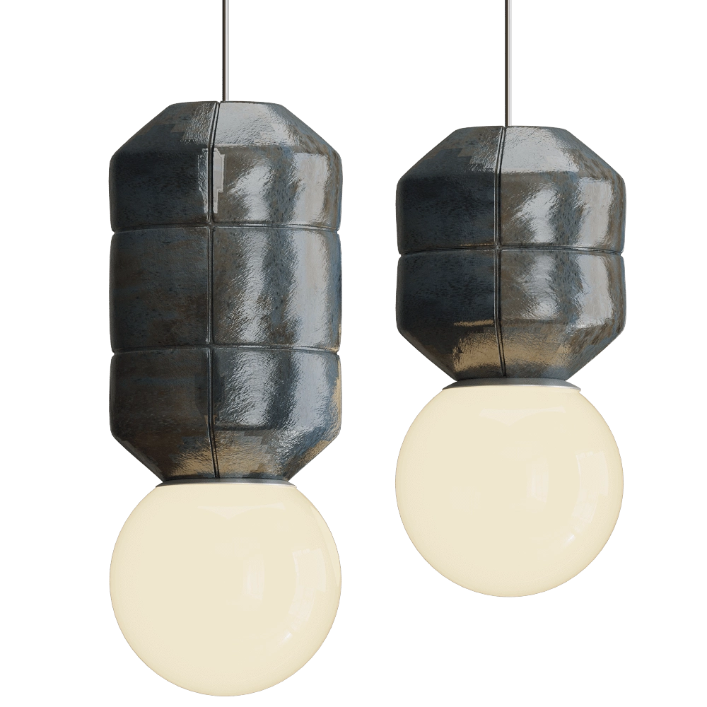 SVITANOK - Pendant lamp NAVAZI Vertical 3D Model