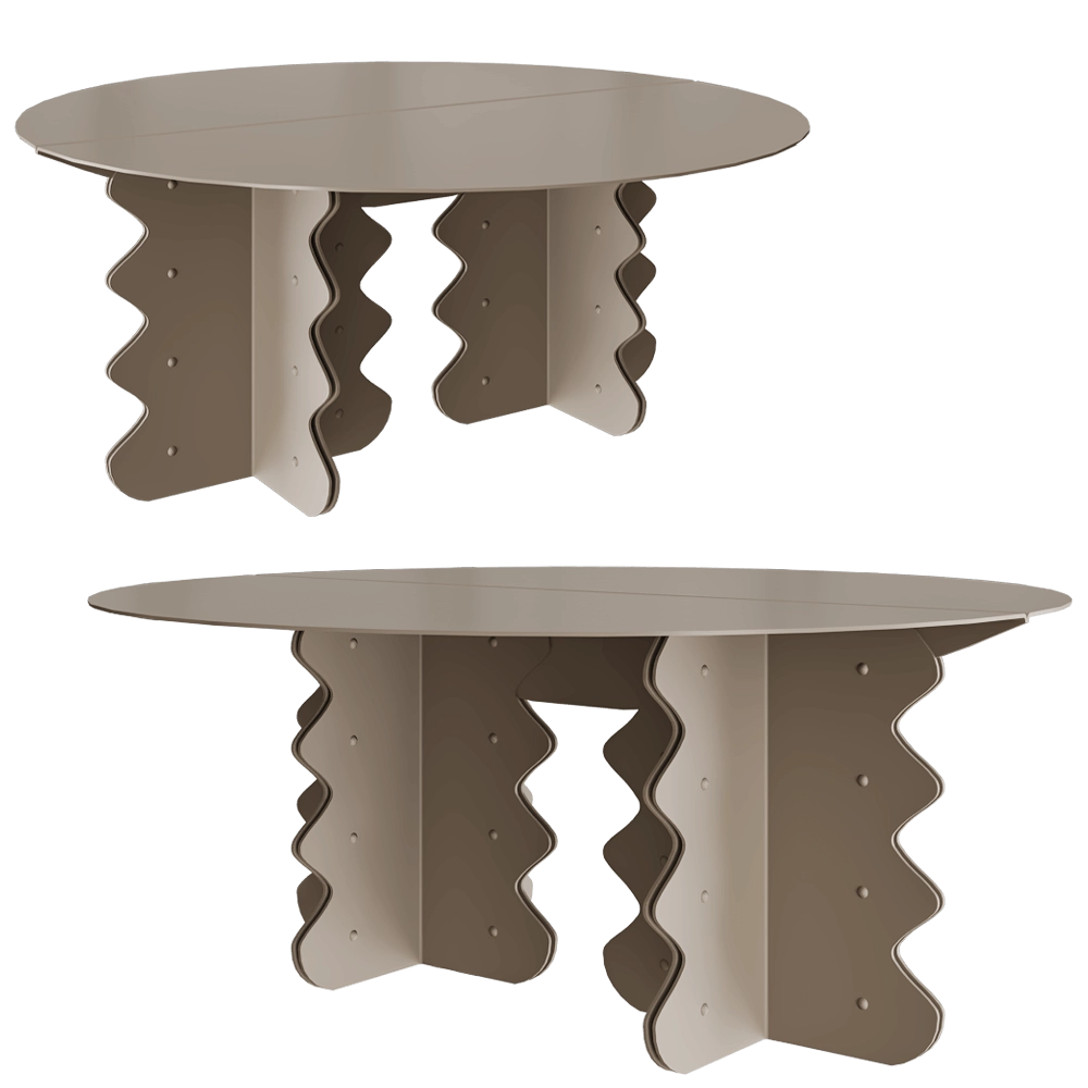 SVITANOK - Table Hvylya large 3D Model