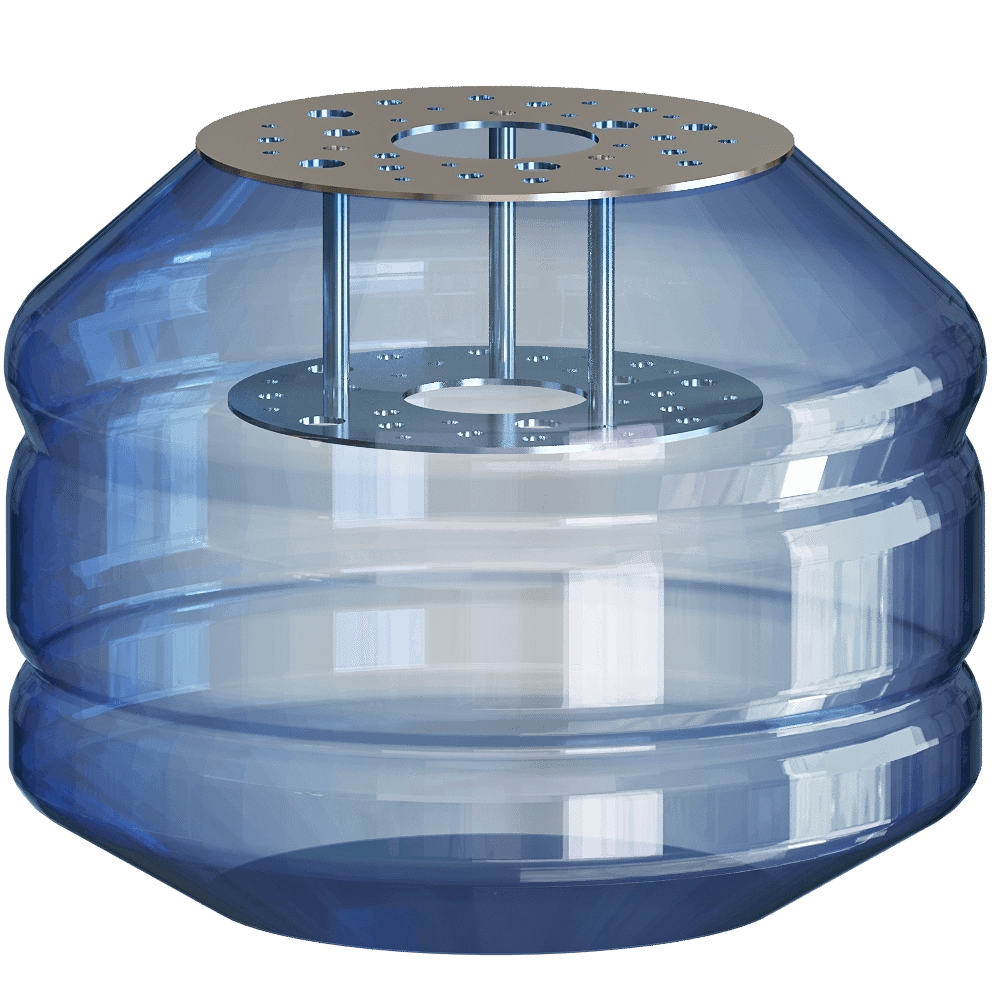 SVITANOK - Vase NAVAZI Glass 3D Model