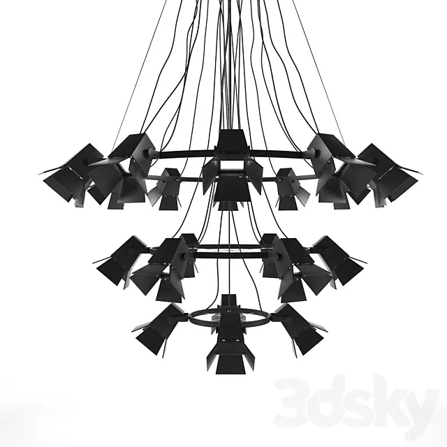 Svteilnik Chandelier 3D Model