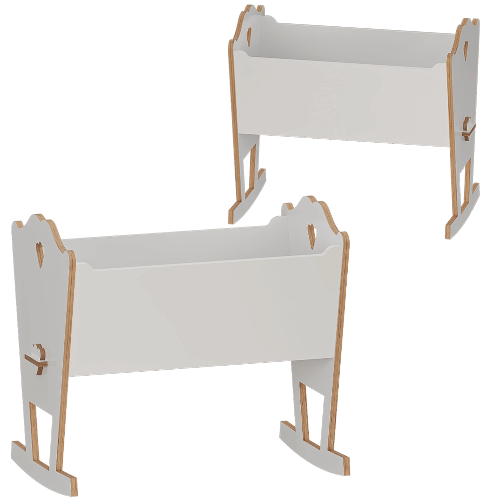 Swallow’s Tail Furniture - Cradle Luna 3D Model