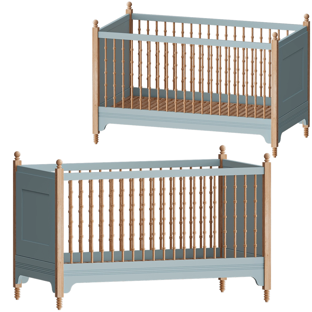 Swallow’s Tail Furniture - Crib Sofia 3D Model