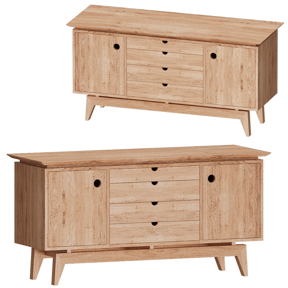 Swallow’s Tail Furniture - Sideboard ST Small 3D Model